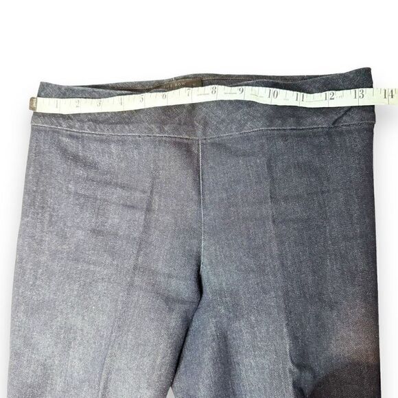 The Row Blue Denim Slim Trouser Pants Cotton Elastic Waist Women’s Size XS - Picture 12 of 15